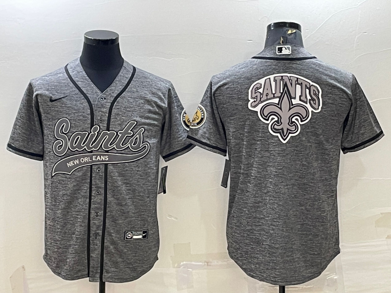 Men's New Orleans Saints Gray Jersey